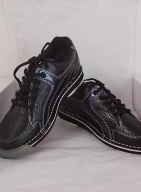 BEL保龄球用品推荐新款翻边压底让滑步更稳当的男士专业保龄球鞋