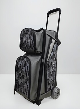 DYNO-THANE品牌专业保龄球 迷彩个性外观 大轮拉杆三球包