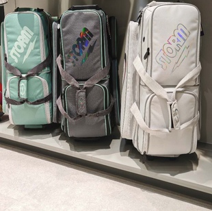 STORM品牌韩版26年新款 保龄球拉杆式专业保龄球袋  三球包