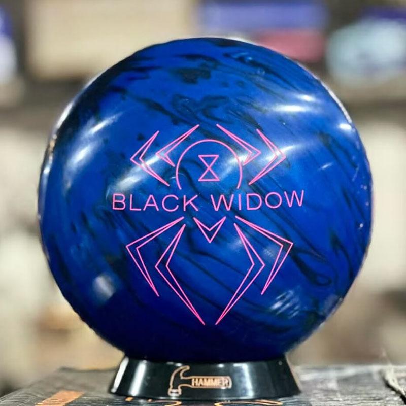 锤子蓝色蜘蛛15磅专业保龄球