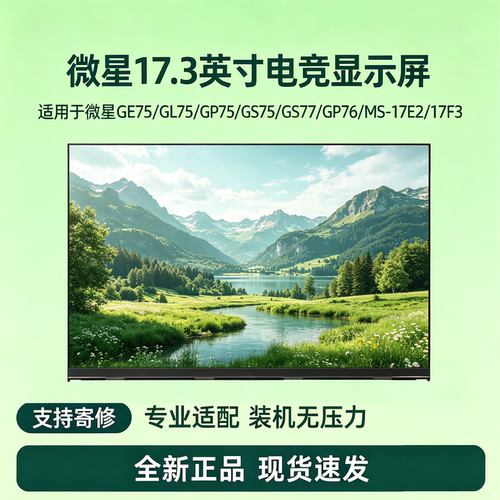 MSI微星165/240/360Hz笔记本屏