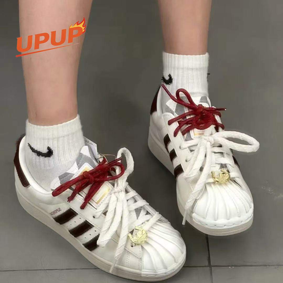 马年限定阿迪达斯Adidas Superstar 2 CNY白红复古板鞋男女KJ6293,运动鞋new,板鞋,淘宝优惠券,粉丝福利购,淘宝优惠卷