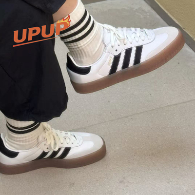 adidasSambae厚底休闲德训板鞋