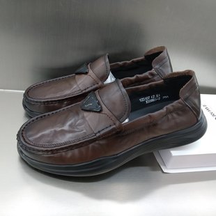 夏发真皮男鞋2026春季商务休闲皮鞋头层牛皮男士乐福鞋单鞋驾车鞋