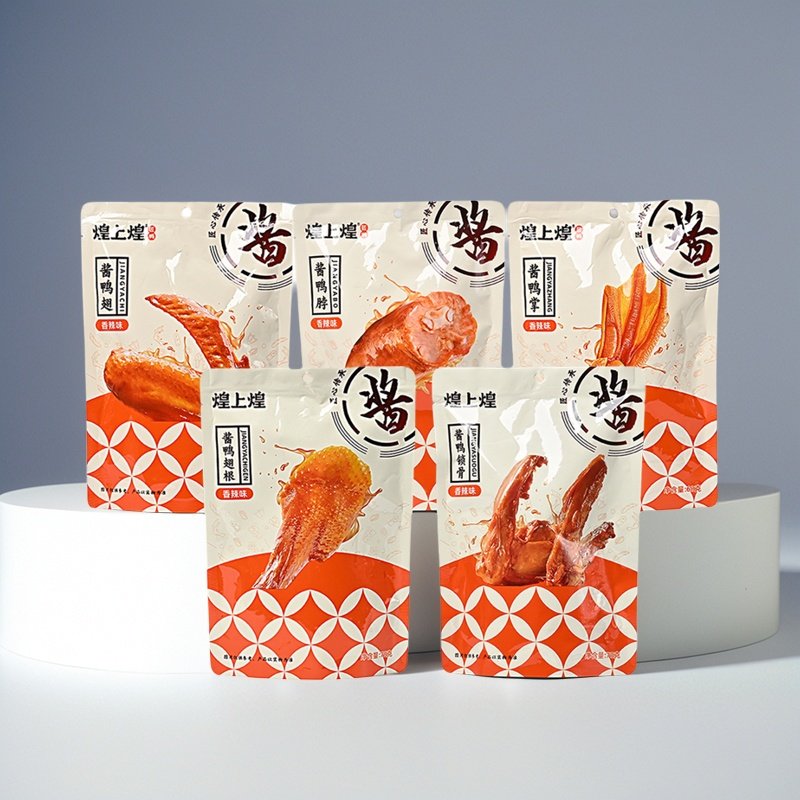 煌上煌真空香辣鸭脖锁骨鸭翅鸭掌