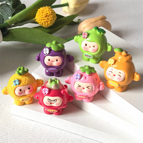 钥匙扣摆件盲袋小萌粒摆件批发
