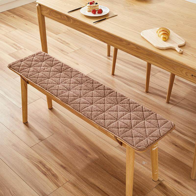 新品冬季加厚长凳坐垫实木茶椅座垫沙发垫屁股垫长条凳垫保暖毛绒,居家布艺,椅垫,淘宝优惠券,粉丝福利购,淘宝优惠卷