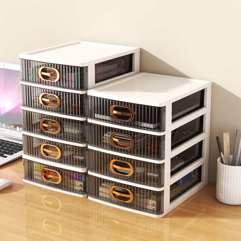 化妆品收纳盒办公室多层置物架