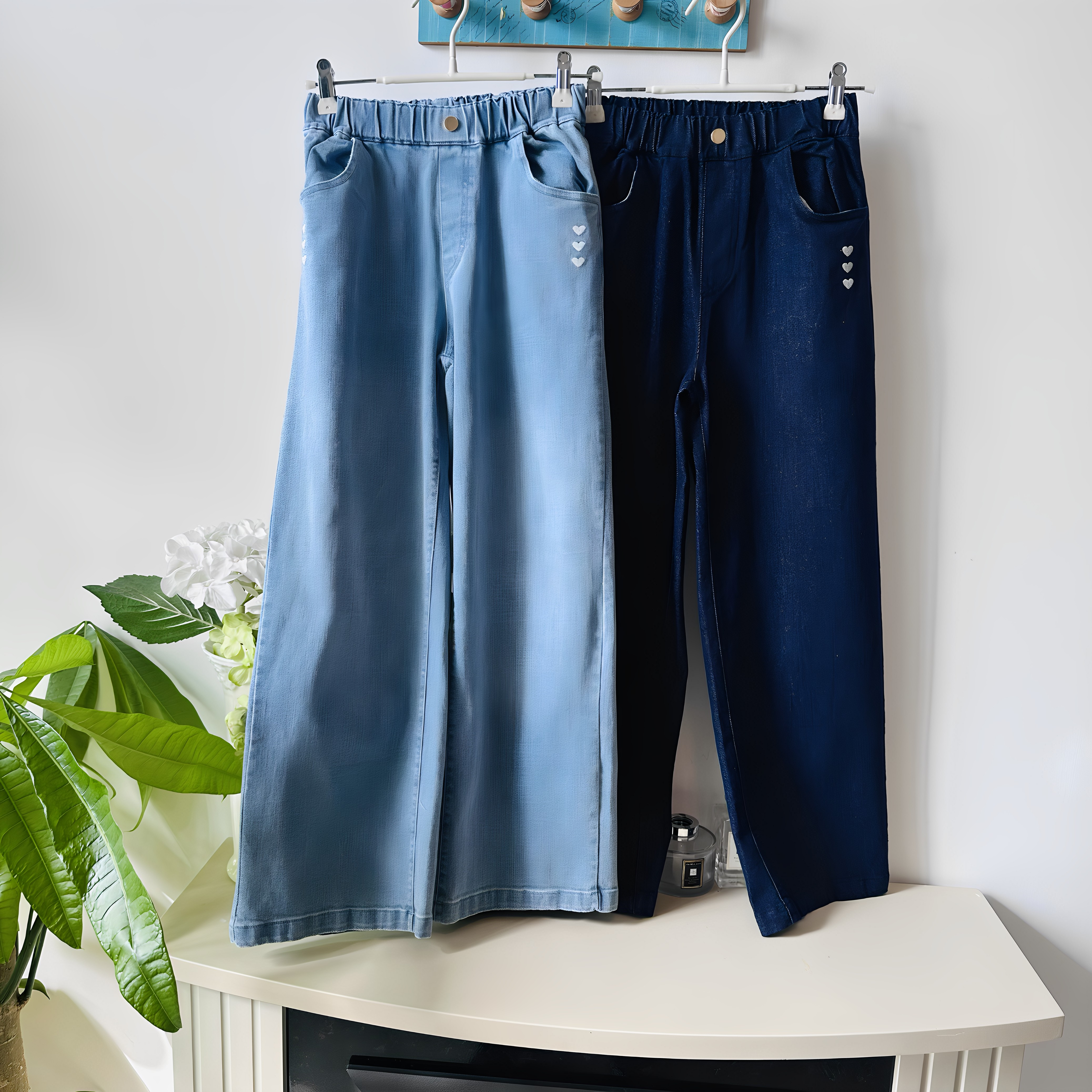 纯棉弹力舒适亲子青少年中大女童