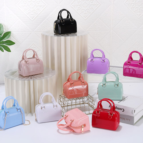 2025夏季新款果冻包枕头包零钱迷你包手提包潮流爆款单肩斜挎女包