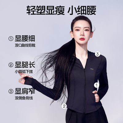 【店铺超链报名测试】冰皮防晒衣女夏季原纱修身苗苗防晒服-0911