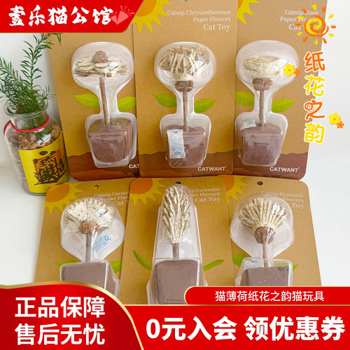 猫咪旺农场猫纸花之韵木天蓼