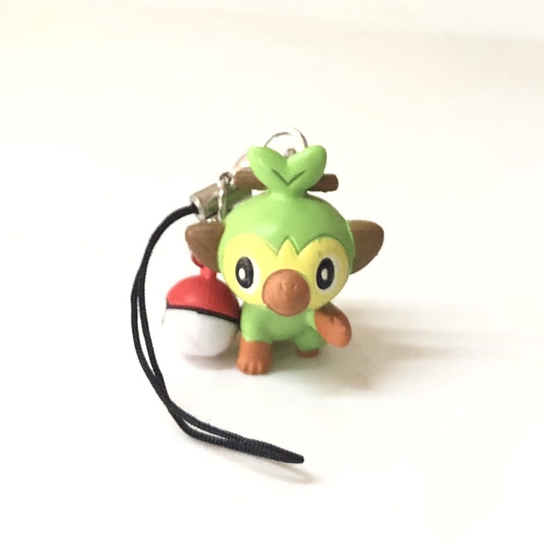 神奇宝贝宠物小精灵口袋怪grookey敲音猴公仔精灵球手机绳小挂件