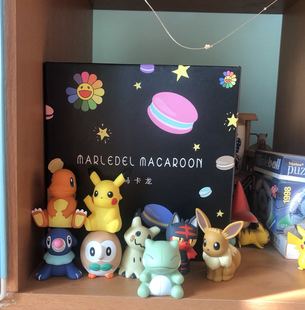 神奇宝贝宠物小精灵可捏软胶公仔TOMY多美日本扭蛋玩具皮卡丘伊布