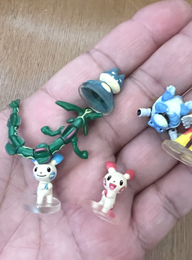 神奇宝贝宠物小精灵特小迷你天空龙正电兔负电拍拍水箭龟刚比兽