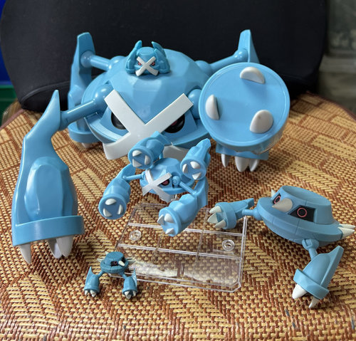 神奇宝贝口袋妖怪口袋怪合巨金怪合掌动系列WCT特大立体公仔摆件