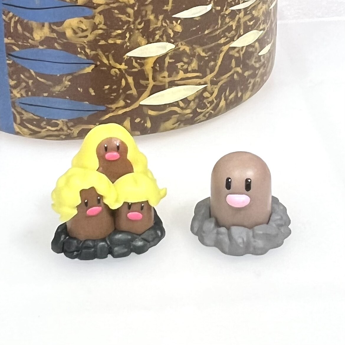 神奇宝贝宠物小精灵小号3厘米食玩地鼠三地鼠