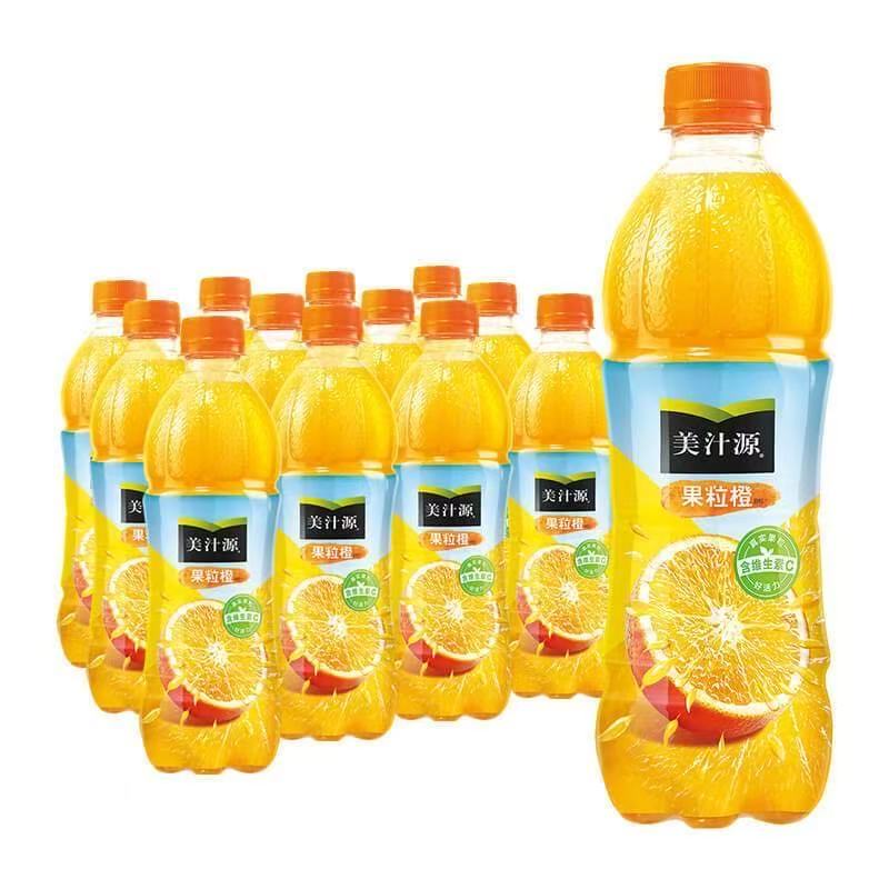 可口可乐美汁源果粒橙450ml