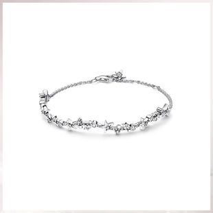 专柜正品 潘家璀璨星河手链女纯银925送女朋友女生情人节生日礼物