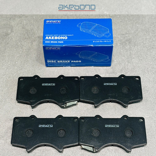 akebono阿基波罗陶瓷刹车片皮普拉多汉兰达凯美瑞卡罗拉皇冠RAV4 - 封面