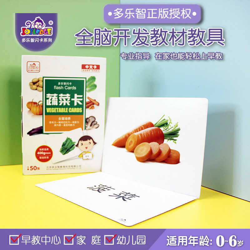 七田闪卡多乐智儿童识字启蒙百科