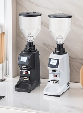 lingdong定量全自动咖啡研磨器厂家直销可调档商用咖啡豆磨粉机