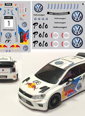 兰达科技POLO红牛贴纸LD2801飞驰人生漂移遥控车防水UV转印车贴