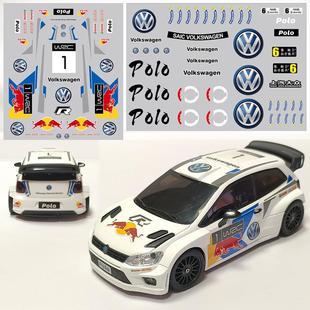 兰达科技POLO红牛贴纸LD2801飞驰人生漂移遥控车防水UV转印车贴