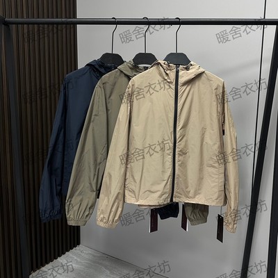 菲玛掂251572防风衣拉链连帽上衣
