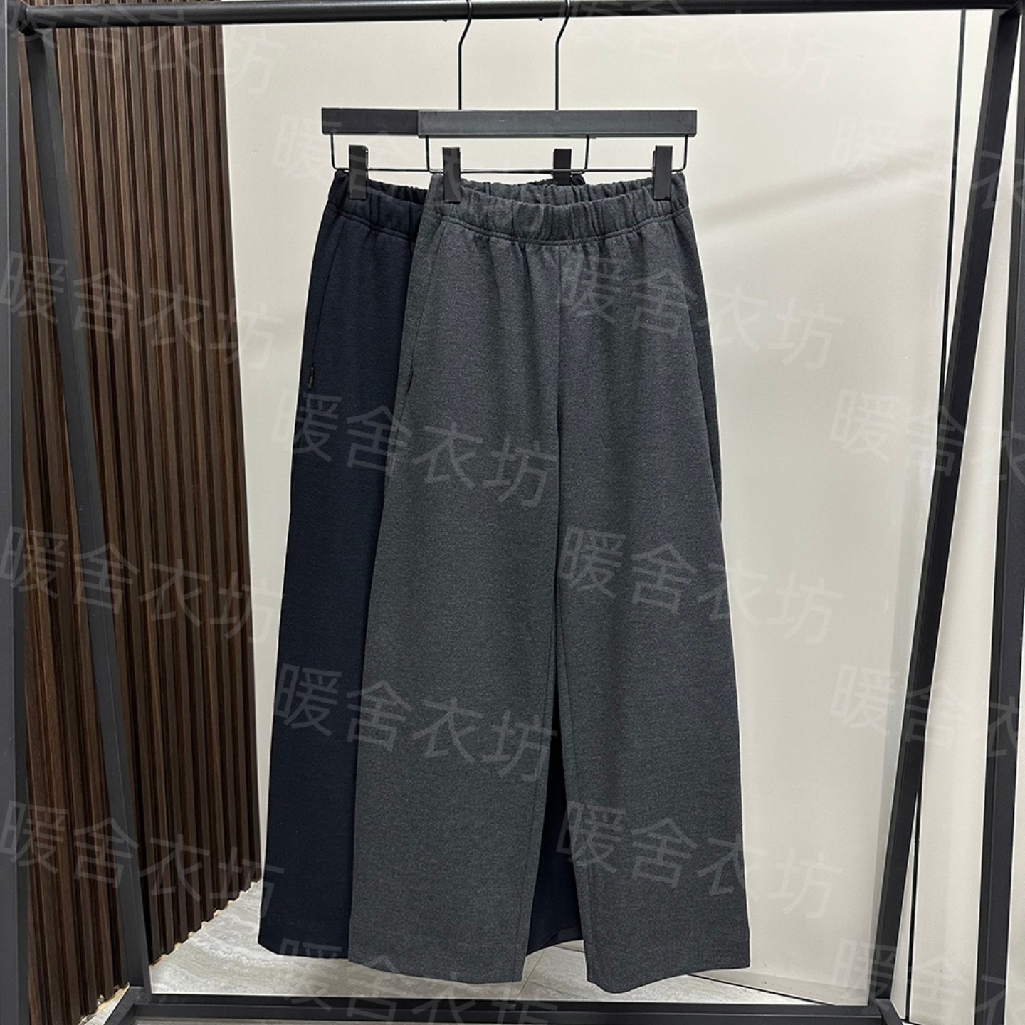 正品菲玛掂250908直筒阔腿裤秋季新款松紧腰宽松显瘦九分休闲卫裤,女装/女士精品,休闲裤,淘宝优惠券,粉丝福利购,淘宝优惠卷