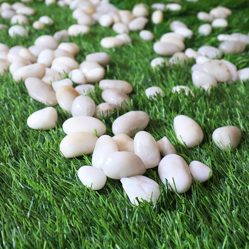 5斤装鹅卵石木桶鱼石头铺路石子园艺布景石鱼缸雨花石鹅暖石铺地