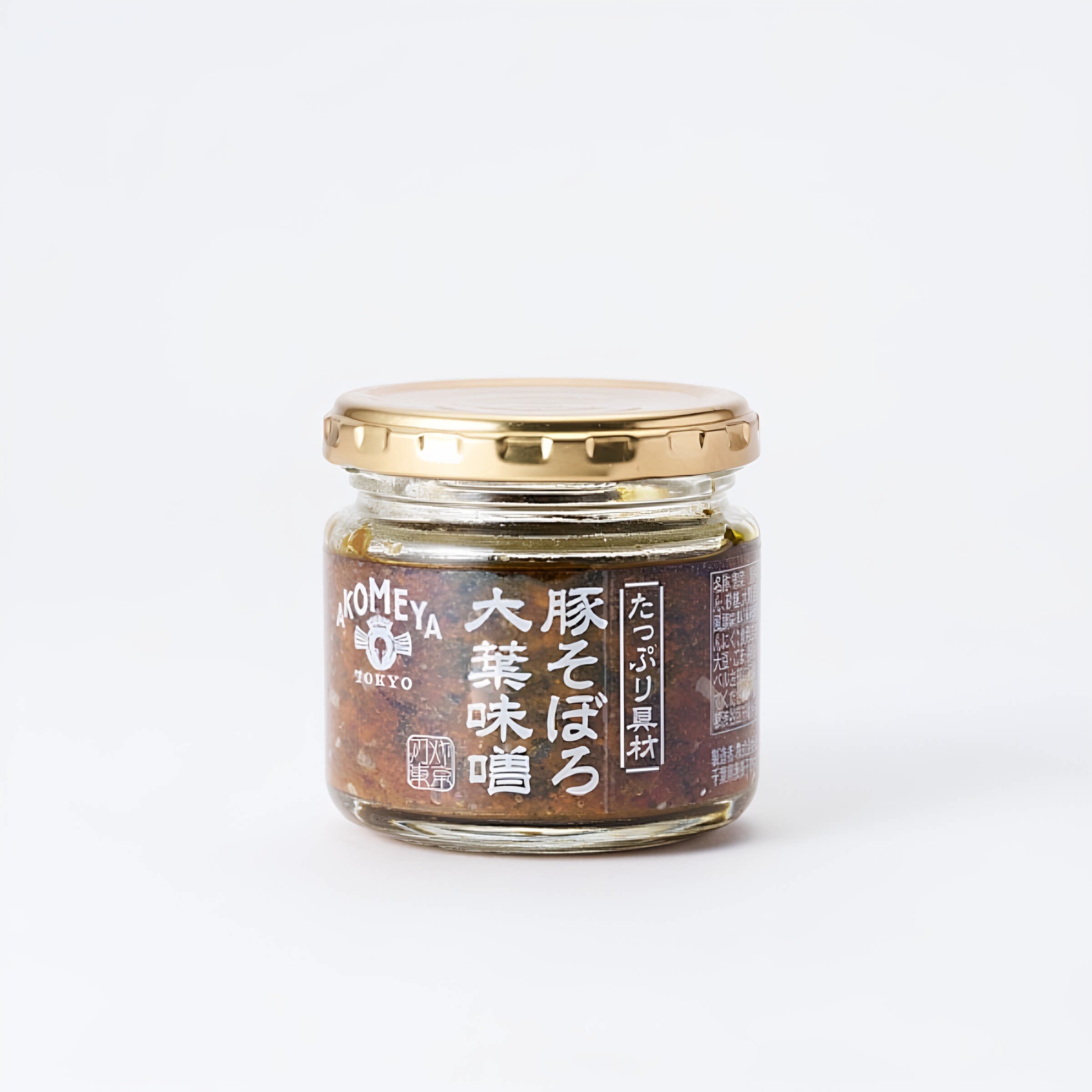 现货日本akomeya 米饭拌料日式酱料 猪肉碎大叶味噌115g
