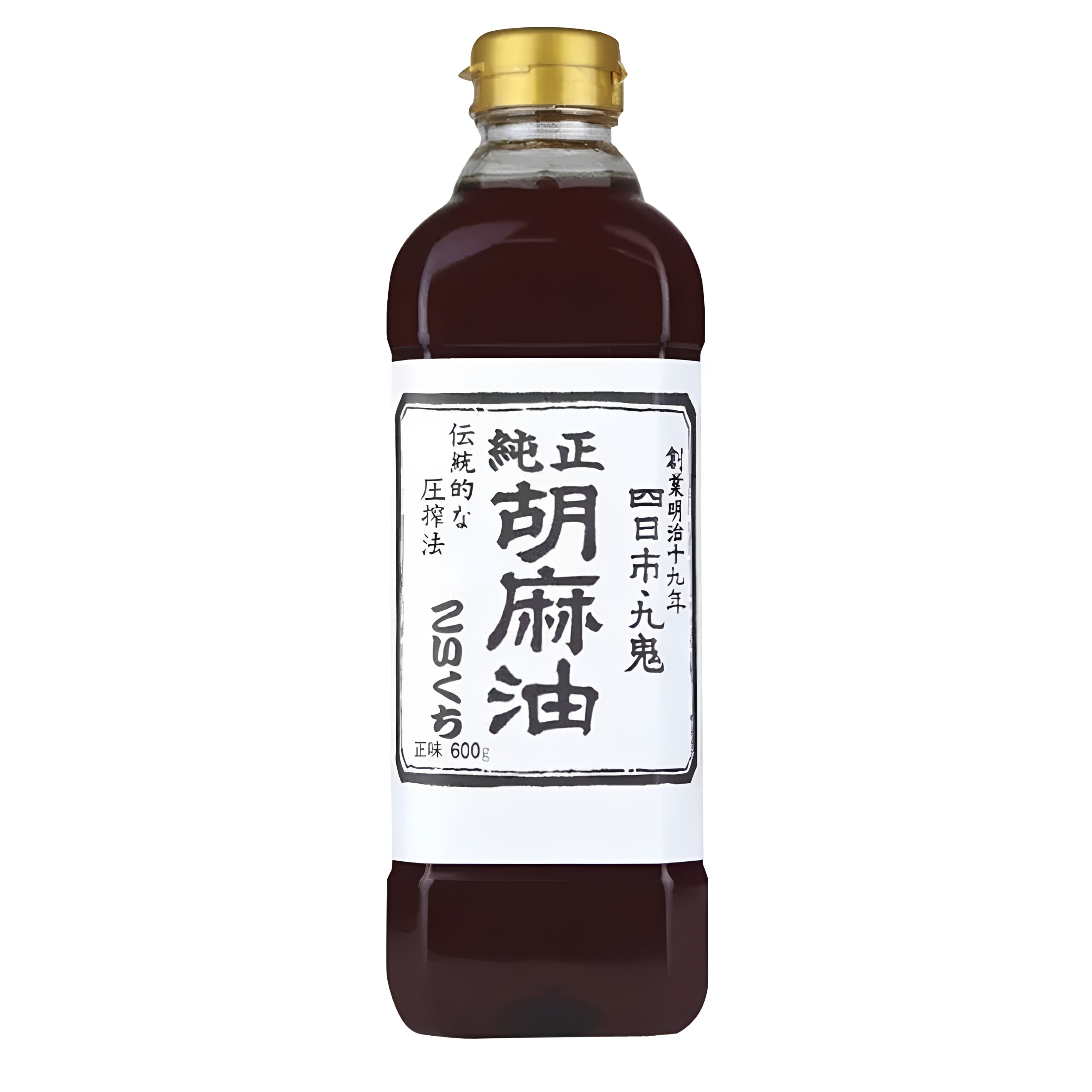 日本 九鬼 JAS有机传统压榨浓口芝麻油 纯正胡麻油浓厚版 600ml