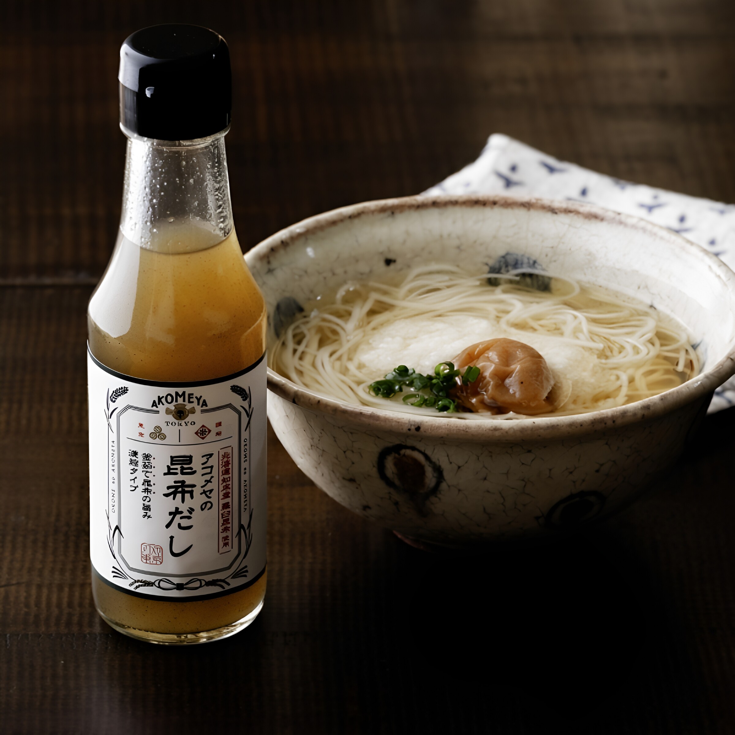 日本东京 AKOMEYA 昆布高汤料理调味汁 制作茶泡饭 汤品 浓郁鲜味