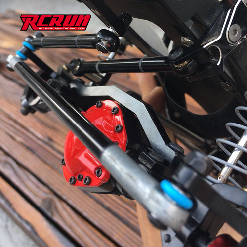 RCRUN1:10 仿真攀爬车 M6S 改SCX10  90046 47前倾杆拉杆天桥座