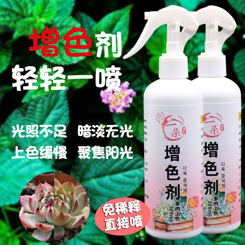 多肉增色剂韩国多肉增肥上色液免稀释神仙水多植物上色专用活力素