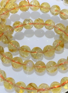 天然水晶黄塔晶手链手串