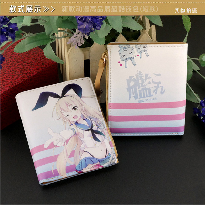 MIKU刀剑神域龙猫舰队收藏忍者 二折 短款钱包