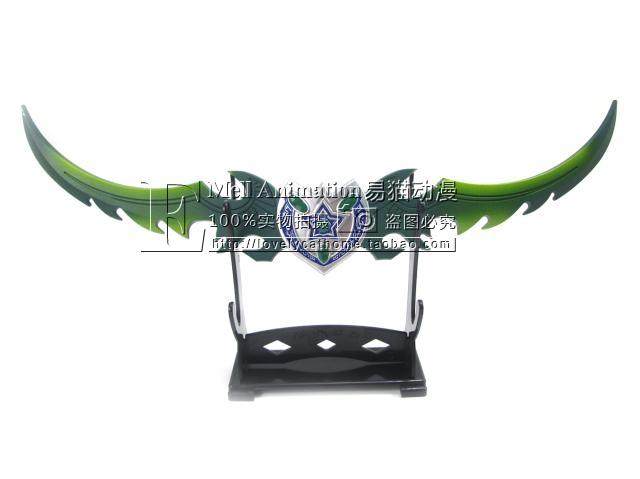 魔兽世界争霸 恶魔猎手 伊利丹 蛋刀 埃辛诺斯战刃 30cm 武器模型