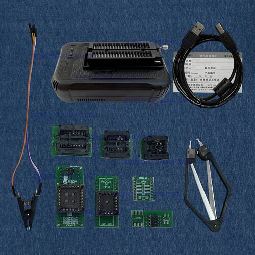 XGecu T48 编程器 TL866II Plus 升级 支持芯片 3.1万+ 带9个配件