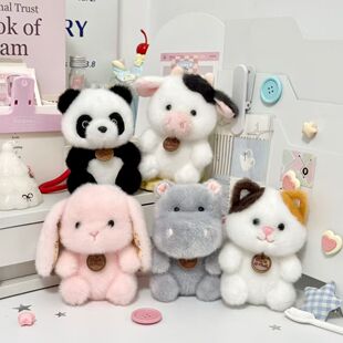 多比乐毛绒玩具女孩网红爆款桌伴娃娃玩偶学习搭儿童生日礼物公仔