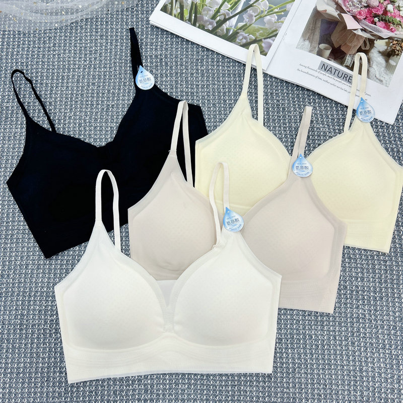 薄款果冻防走光抹胸文胸惠芝欣