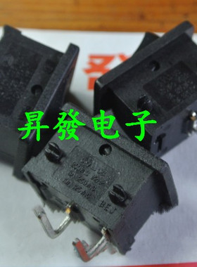〖昇發电子〗弯角2脚船型 6A 250V 船型开关插板电源开关 21X15MM