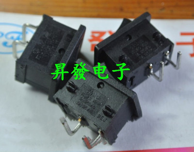 〖昇發电子〗弯角2脚船型 6A 250V 船型开关插板电源开关 21X15MM