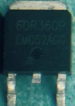 IPD60R360P 60R360P TD304BH TO-252 液晶贴片场效应管