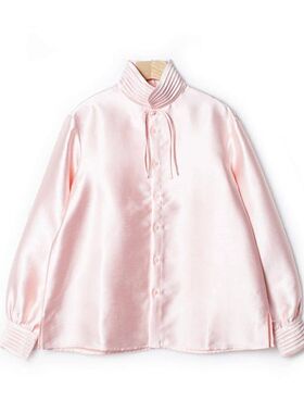 【小李不讲李呀】宫廷画报新中式压褶衬衫SY2755-衣长69起