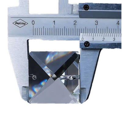 机模闪亮方珠水晶灯配件diy散珠