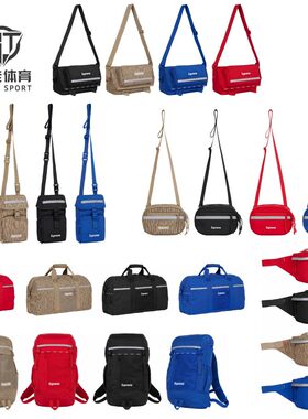 正品 Supreme 24FW 开季帆布包 双肩包 斜挎包腰包旅行包邮差包