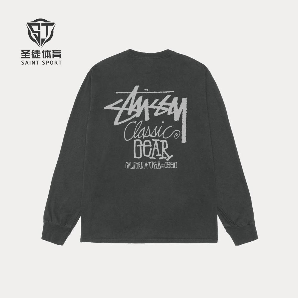 Stussy经典Logo长袖T恤