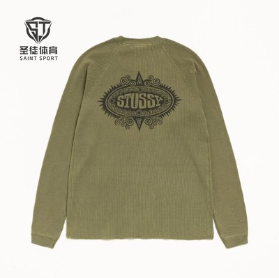 StussyMantra华夫格长袖